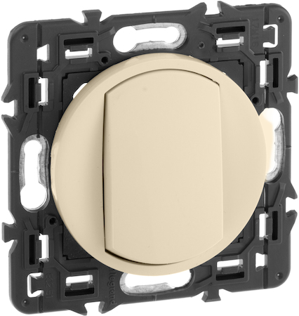 Legrand SET-1-067001-04 Celiane Переключатель на 2 направления,Слоновая кость