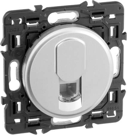 Legrand SET-1-067340-05 Celiane Розетка телефонная RJ11Титан.