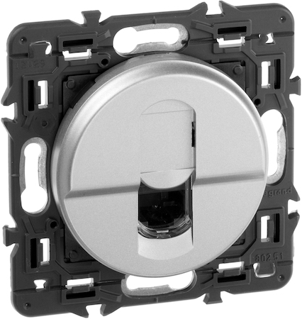 Legrand SET-1-067344-04 Celiane Розетка RJ45 UTP Cat. 6 Титан
