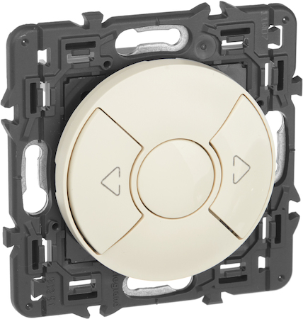 Legrand SET-1-067602-01 Celiane - выключатель кнопочный для жалюзи/штор/тента  - слоновая кость
