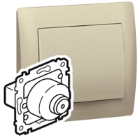 Legrand 775561 GL в+в б/ф с кл Ronis титан