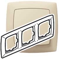 Legrand 774643 Рамка 3п Сл.кость Suno