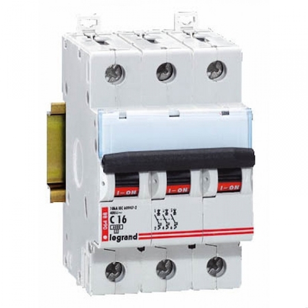 Legrand 006488 Авт.Выкл. DX 3П C16A 10kA