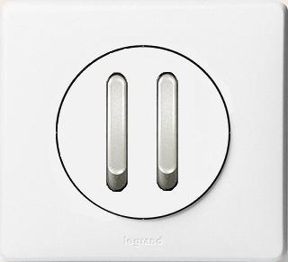 Legrand 066207 ЛицевПан СлонКость выключателя