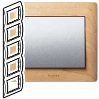 Legrand 771969 Рамка 5п вер Maple GL