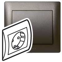 Legrand 771239 G.Life Р.2К+З,D.BR.,монобл