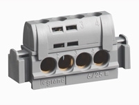 Legrand 004812 Клемм.блок 4х2.5мм2(черный)