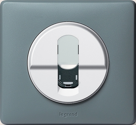 Legrand 696945 Celiane Роз. тел. RJ11 титан.