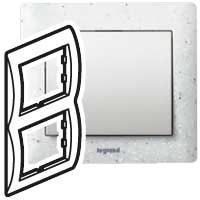 Legrand 771716 Рамка 2п вер Cor.Everest GL