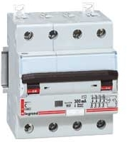 Legrand 008078 DXАВДТ4п 30мА C25(A)6000А 10кА