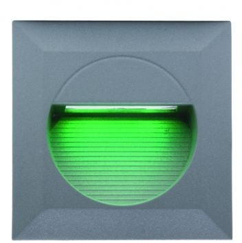 Lena Lighting 329128 LL LED BILEO B 0,8W Светильник для декор. подсветки, встраив. в стену, сер, 14xLED, IP65 3000К