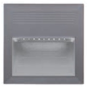 Lena Lighting 329203 LL LED BILEO C 1W Светильник для декор. подсветки, встраив. в стену, сер, 18xLED, IP65 4000К