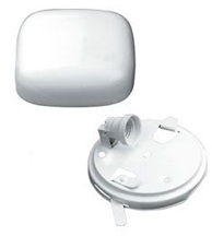Lena Lighting 151132 LL OTE1 1x60W E27 Светильник накладной белый (квадратное стекло) IP20