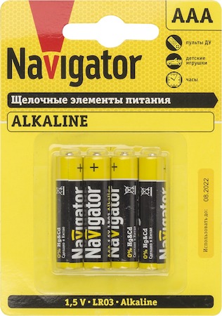 61462 Элемент питания Navigator 61 462 NBT-NPE-LR03-BP4