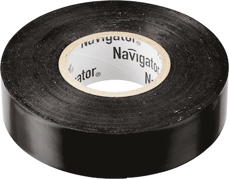 71110 Изолента Navigator 71 110 NIT-A19-20/BL чёрная