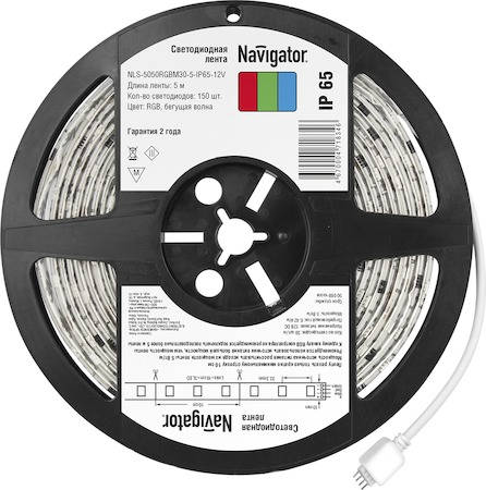 71834 СД Лента Navigator 71 834 NLS-5050RGBM30-5-IP65-12V