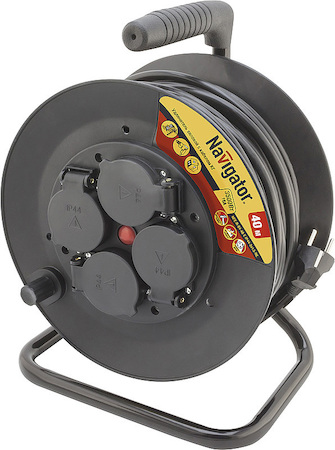 71515 Удлинитель Navigator 71 515 NPE-R-04-30-E-IP44-3x1.5-RC катушка 4гн с/з, кг