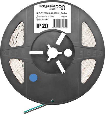 71435 СД Лента Navigator 71 435 NLS-3528B60-4.8-IP20-12V-Pro R5