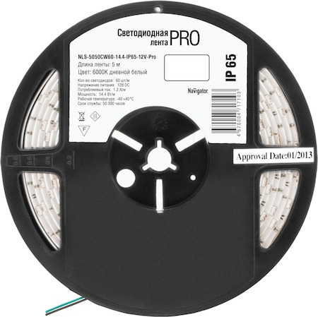 71710 СД Лента Navigator 71 710 NLS-5050CW60-14.4-IP65-12V-Pro R5