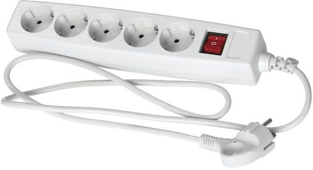 94153 Удлинитель Navigator 94 153 NPE-05-300-ES-Gr 3х1  ХХХ с/з с выкл. 5 гн. 3м