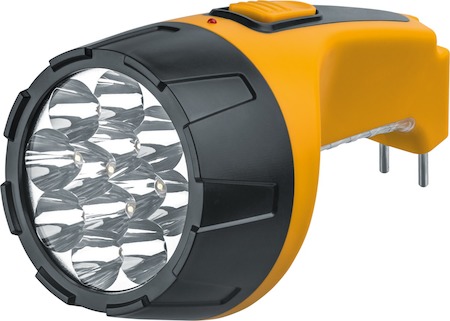 94953 Фонарь Navigator 94 953 NPT-CP05-ACCU Пласт. 22LED, прям. зар-ка, акк.4В, 900мАч