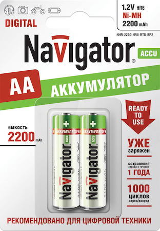 94785 Аккумулятор Navigator 94 785 NHR-2200-HR6-RTU-BP2