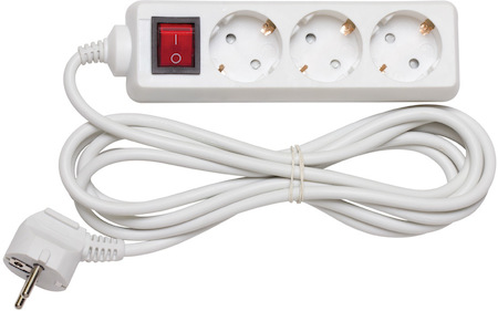 94191 Удлинитель Navigator 94 191 NPE-S-03-150-ESC-3x1 ХХХ с/з с выкл. 3 гн. 1.5м