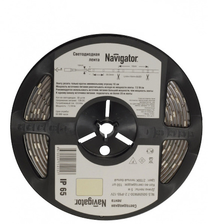 71426 СД Лента Navigator 71 426 NLS-5050WW60-14.4-IP20-12V R5