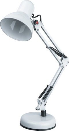 61643 Светильник Navigator 61 643 NDF-D023-60W-WH-E27 на основании, белый