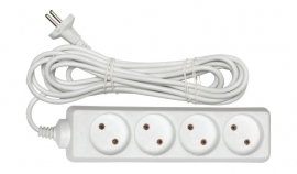 94185 Удлинитель Navigator 94 185 NPE-S-04-1000-E-3x1 с/з 4 гн. 10м
