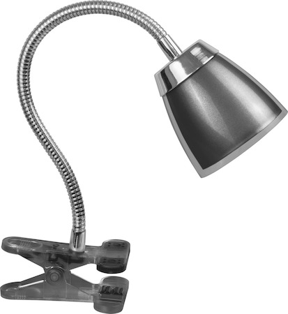 71576 Светильник Navigator 71 576 NDF-C006-6W-4K-BL-LED прищепка, гибкий, черный