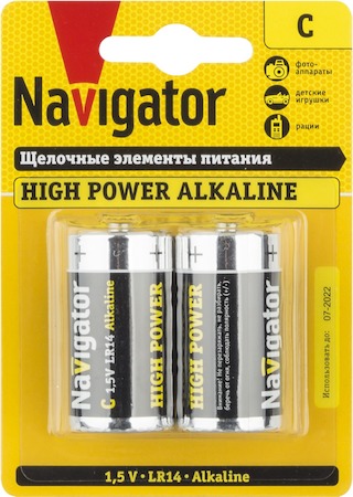 Фото Navigator 94754 NBT-NE-LR14-BP2 элем.питания