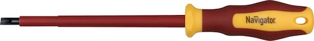 71951 Отвёртка Navigator 71 951 NSD-1E-SL6.5x150 шлицевая, 1000 В