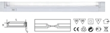 94518 Светильник Navigator 94 518 NEL-B2-E128-T5-840/WH (ЛПБ T5 28 Вт)