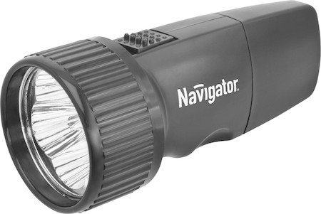 94941 Фонарь Navigator 94 941 NPT-CP02-ACCU 5LED, прямая зар-ка, акк.3.6В, 250мАч., бл