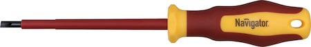 71950 Отвёртка Navigator 71 950 NSD-1E-SL5.5x125 шлицевая, 1000 В