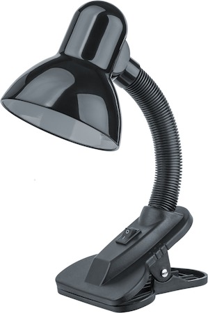 61640 Светильник Navigator 61 640 NDF-C011-60W-BL-E27 прищепка, черный