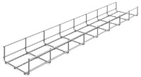 Ostec ПЛМгц-150.60 Проволочный лоток 150х60х3000 (горячий цинк)