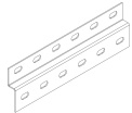 Ostec СПч209020Z2-3 Профиль монтажный Z-образный 20х90х3000 (2 мм) (неоцинк.)