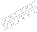 Ostec СПо208015Z2-3 Профиль монтажный Z-образный 20х80х3000 (1,5 мм) (окрашенный)