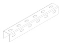 Ostec СПгц505025U3-3 Профиль монтажный U-образный перфорированный 50х50х3000 (2,5 мм) (горячий цинк)