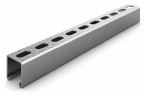 Ostec СПч414125С1-3 Монтажный профиль СТРАТ 41х41х3000 (2,5 мм) (неоцинк.)
