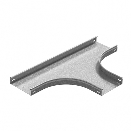 Ostec ТТРпгц-150х50 (1 мм) Т-отвод плавный универсальный к лотку 150х50 (1 мм) (горячий цинк)