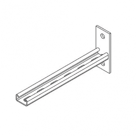 Ostec ККСгц412125-400 Кронштейн консольный СТРАТ 412125-400 (горячий цинк)
