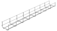 Ostec ПЛМгц-100.60 Проволочный лоток 100х60х3000 (горячий цинк)