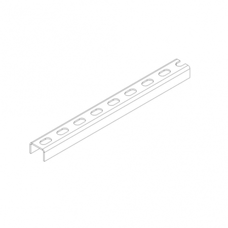 Ostec СПо303015U1-3 Профиль монтажный U-образный 30х30х3000 (1,5 мм) (окрашенный)