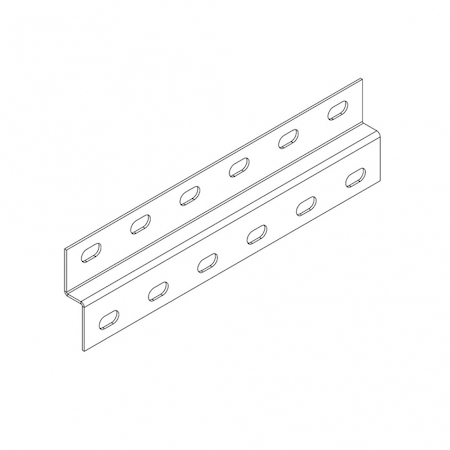 Ostec СПгц208015Z2-3 Профиль монтажный Z-образный 20х80х3000 (1,5 мм) (горячий цинк)