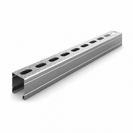Ostec СПч414115С1-3 Монтажный профиль СТРАТ 41х41х3000 (1,5 мм) (неоцинк.)