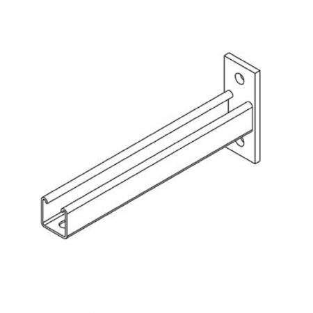 Ostec ККСэг414125-900 Кронштейн консольный СТРАТ 414125-900 (гальваника)