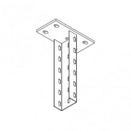 Ostec СПгц8040-2000 Стойка потолочная 8040-2000 (горячий цинк)